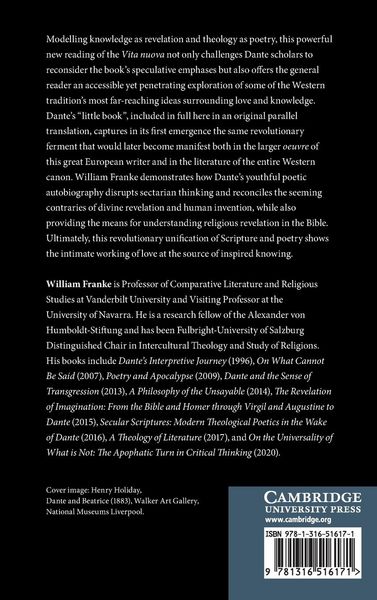 Produktbild: Dante's Vita nuova and the New Testament