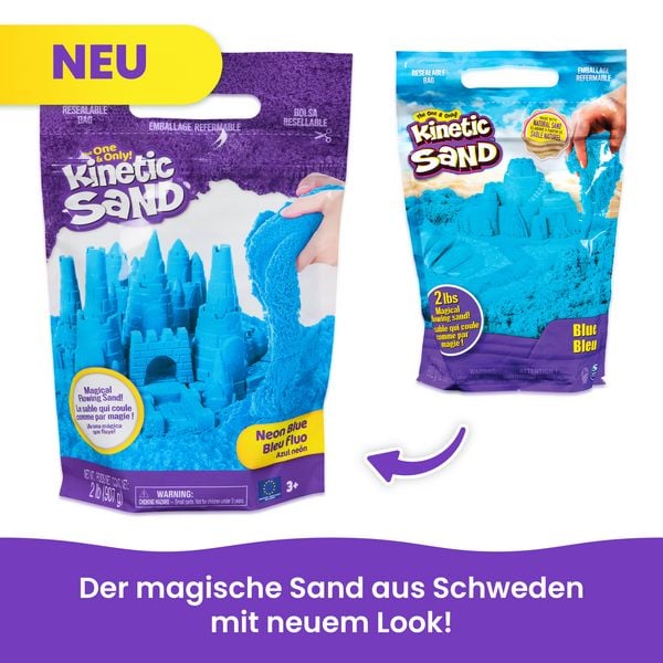 Produktbild: Kinetic Sand - 907 g Nachf&uuml;llset Blau