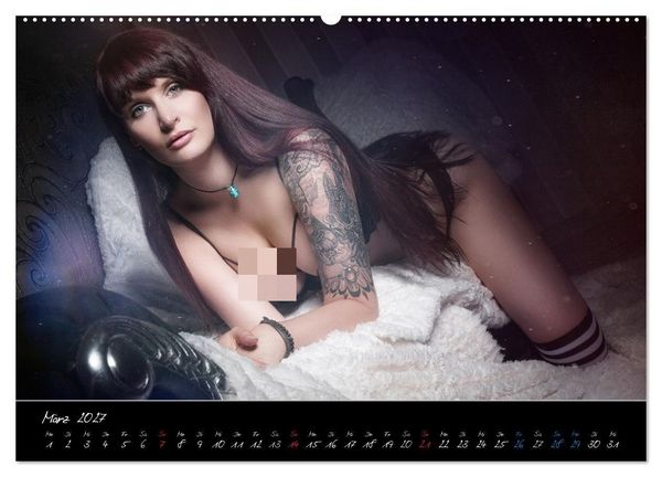 Produktbild: PinUp-Kalender 2027 (hochwertiger Premium Wandkalender 2027 DIN A2 quer), Kunstdruck in Hochglanz