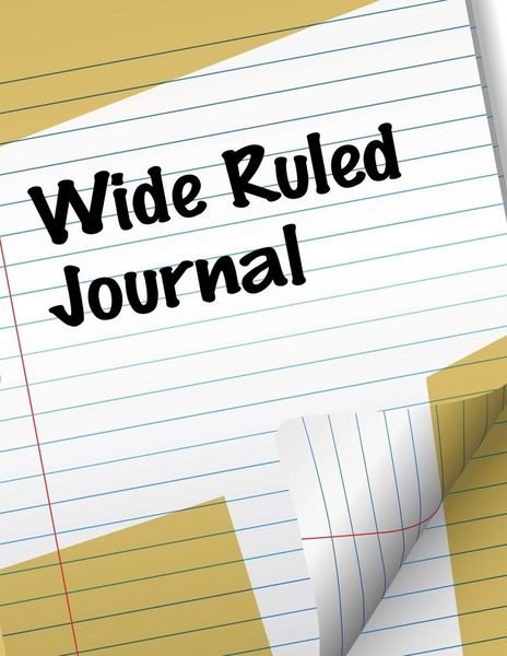 Produktbild: Wide Ruled Journal