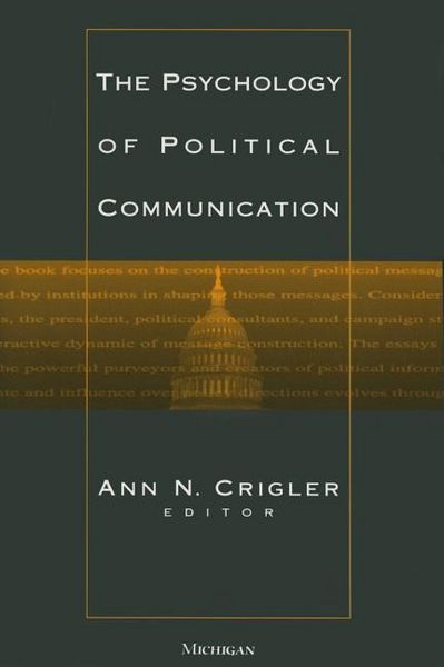 Produktbild: The Psychology of Political Communication