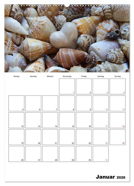 Produktbild: Ein herzliches Jahr (hochwertiger Premium Wandkalender 2026 DIN A2 hoch), Kunstdruck in Hochglanz
