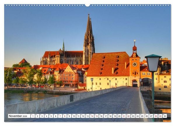 Produktbild: BAYERN, Du bist so sch&ouml;n (Wandkalender 2026 DIN A2 quer), CALVENDO Monatskalender