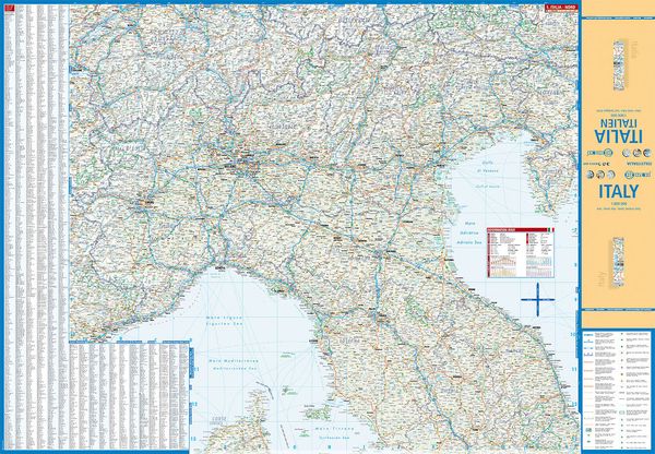 Italia / Italien / Italy 1 : 800 000