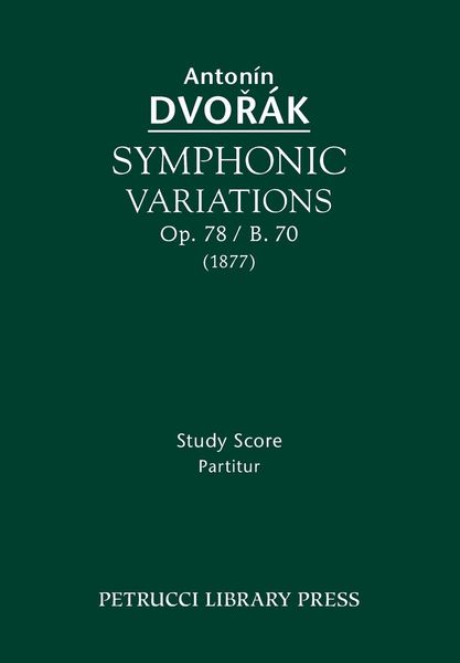 Produktbild: Symphonic Variations, Op.78 / B.70