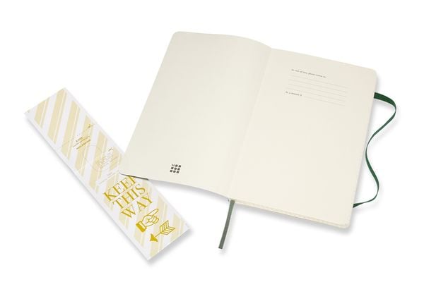 Produktbild: Moleskine Notizbuch Large/A5, Kariert, Myrtengr&uuml;n