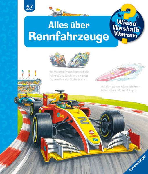Produktbild: Wieso? Weshalb? Warum? Kernreihe, Band 69 - Alles &uuml;ber Rennfahrzeuge