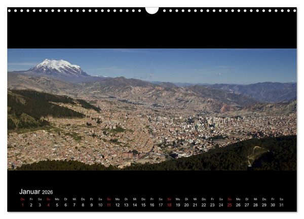 Produktbild: Peru & Bolivien - Land der Inka (Wandkalender 2026 DIN A3 quer), CALVENDO Monatskalender