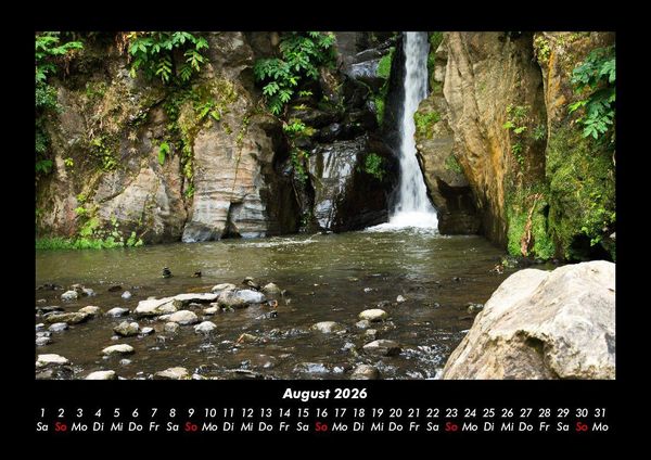 Produktbild: Wasserf&auml;lle 2026 Fotokalender DIN A3