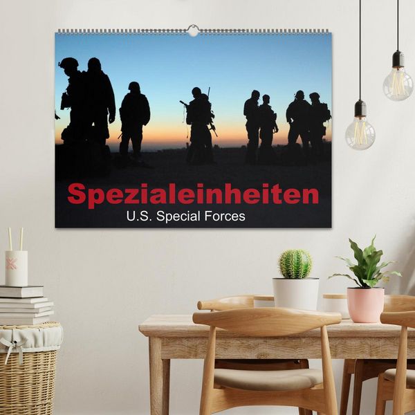 Produktbild: Spezialeinheiten &bull; U.S. Special Forces (Wandkalender 2026 DIN A2 quer), CALVENDO Monatskalender
