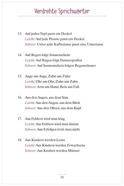 Produktbild: V&ouml;llig verdreht. Das Sprichw&ouml;rter-Quiz f&uuml;r Senioren