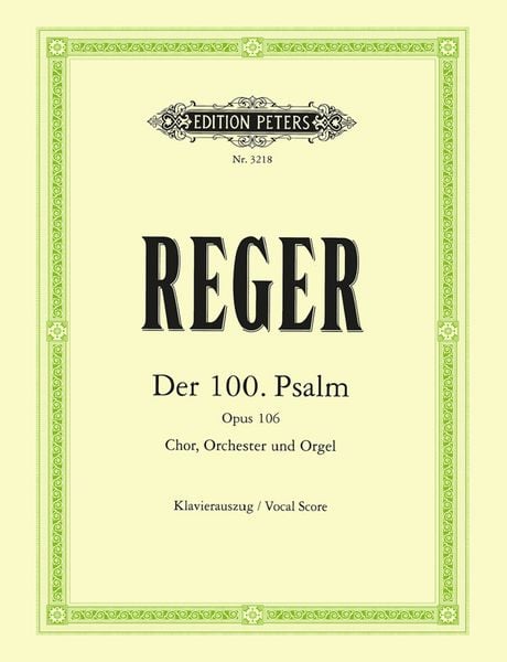 Produktbild: 100th Psalm Op.106