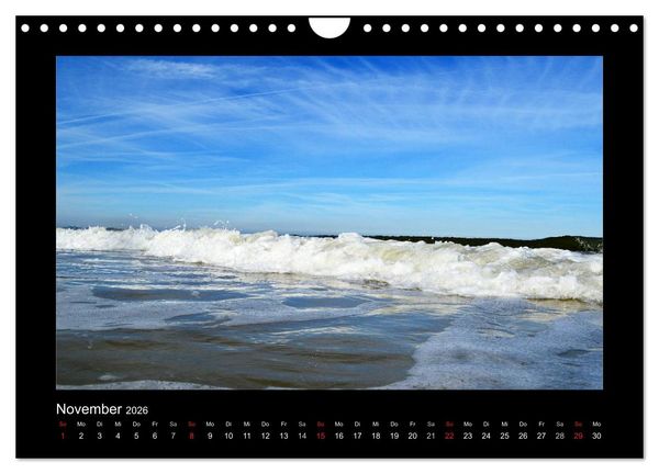 Produktbild: Juist &ndash; Insel im Wattenmeer (Wandkalender 2026 DIN A4 quer), CALVENDO Monatskalender