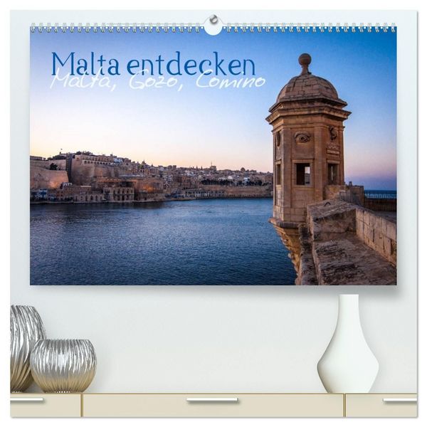 Produktbild: Malta entdecken Malta, Gozo, Comino (hochwertiger Premium Wandkalender 2027 DIN A2 quer), Kunstdruck in Hochglanz
