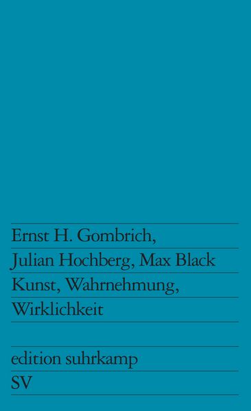 Produktbild: Kunst, Wahrnehmung, Wirklichkeit
