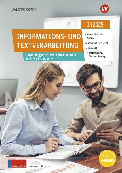 Produktbild: Unterrichtsthemen Informations- und Textverarbeitung. Ausgabe 3/2025