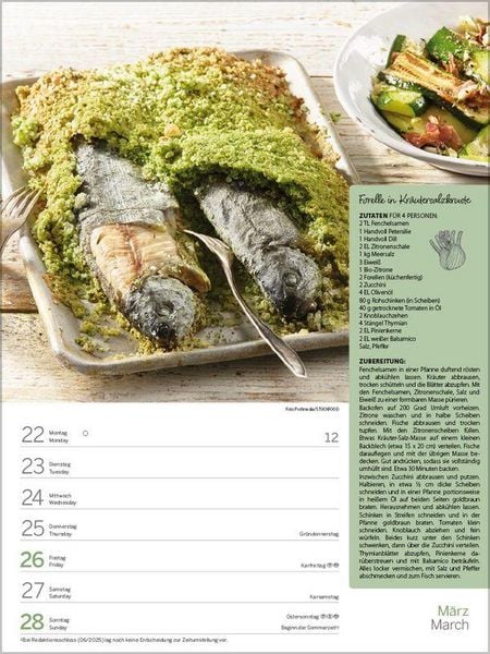 Produktbild: Saisonale und regionale Genussrezepte 2027