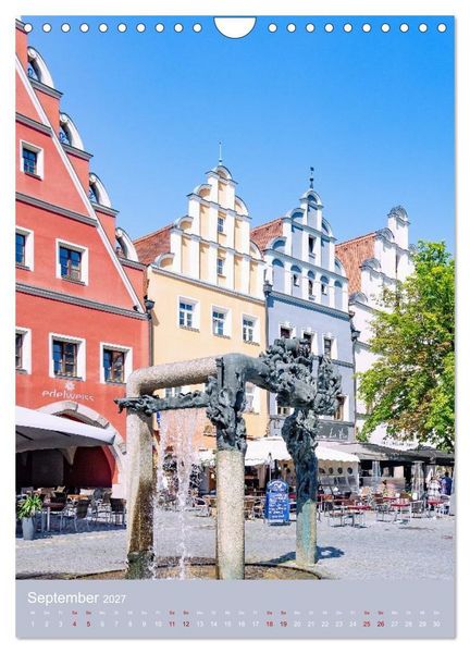 Produktbild: Zeitlose Oberpfalz Impressionen. Sehensw&uuml;rdigkeiten voller Vielfalt (Wandkalender 2027 DIN A4 hoch), CALVENDO Monatskalender