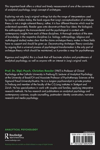 Produktbild: Deconstructing Archetype Theory