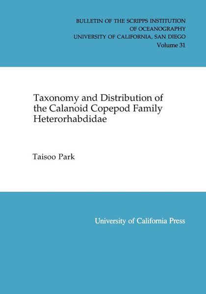 Produktbild: Taxonomy and Distribution of the Calanoid Copepod Family Heterorhabdidae