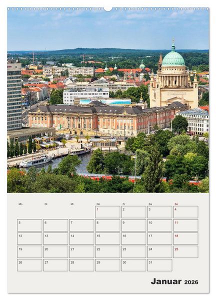 Produktbild: Potsdam in Farbe (hochwertiger Premium Wandkalender 2026 DIN A2 hoch), Kunstdruck in Hochglanz