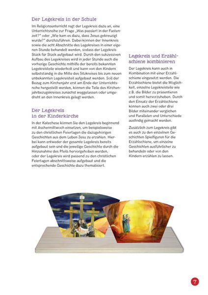 Produktbild: Von Aschermittwoch bis Ostern. Mit Jesus durch die Fastenzeit und Karwoche in 8 Bildern. Legekreis