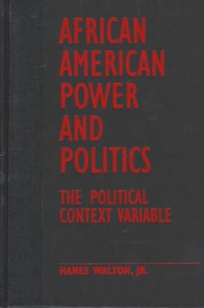 Produktbild: Walton Jr., H: African American Power and Politics
