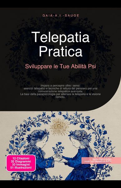Produktbild: Telepatia Pratica: Sviluppare le Tue Abilit&agrave; Psi