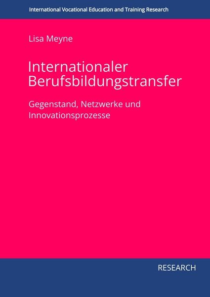 Produktbild: Internationaler Berufsbildungstransfer