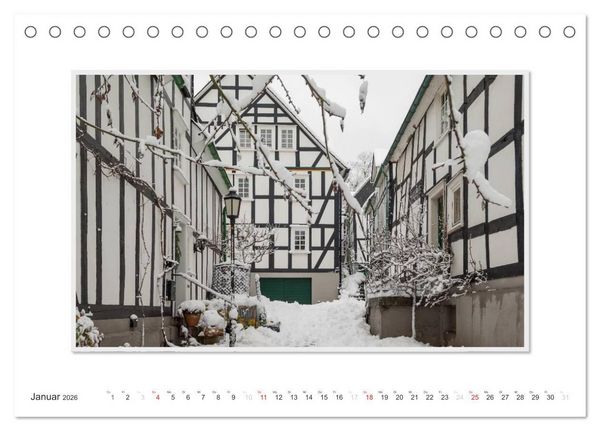Produktbild: Emotionale Momente: Freudenberg &ndash; Ansichten einer Stadt. (Tischkalender 2026 DIN A5 quer), CALVENDO Monatskalender