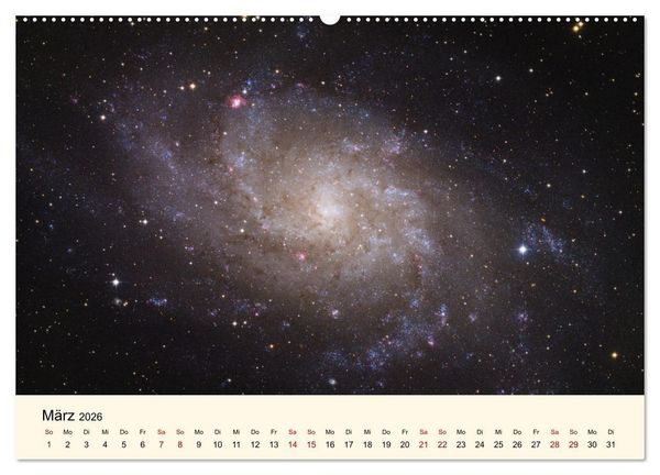 Produktbild: Distant Luminosity: Eine fotografische Reise durch das Universum (hochwertiger Premium Wandkalender 2026 DIN A2 quer), Kunstdruck in Hochglanz