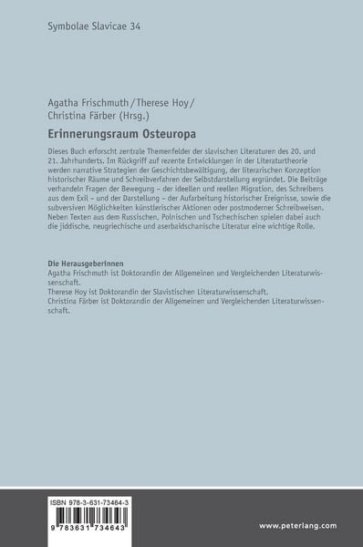 Produktbild: Erinnerungsraum Osteuropa
