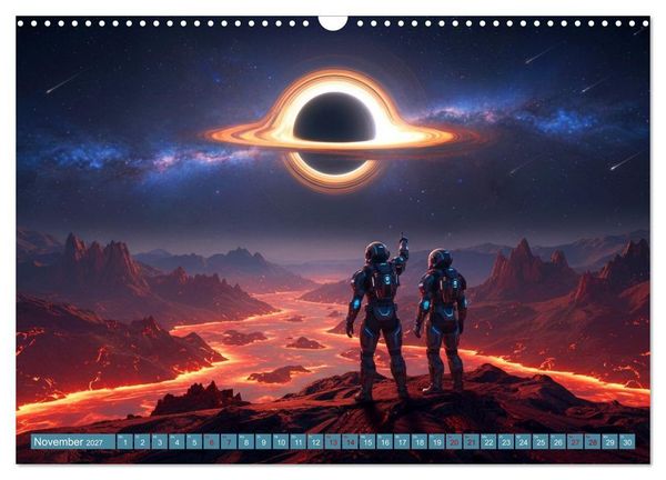Produktbild: Die Sehnsucht nach den Sternen (Wandkalender 2027 DIN A3 quer), CALVENDO Monatskalender