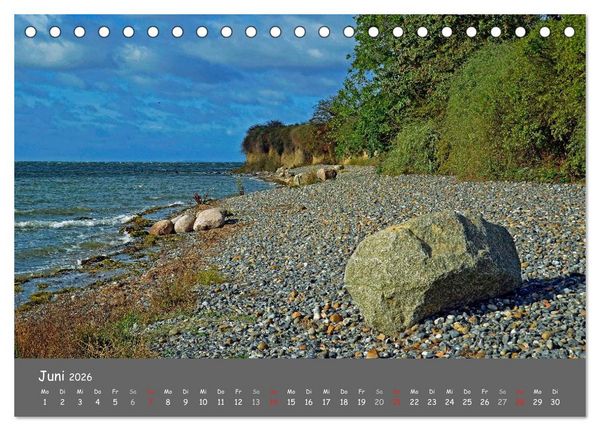 Produktbild: R&uuml;gen &ndash; Insel der Superlative (Tischkalender 2026 DIN A5 quer), CALVENDO Monatskalender