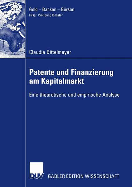 Produktbild: Patente und Finanzierung am Kapitalmarkt