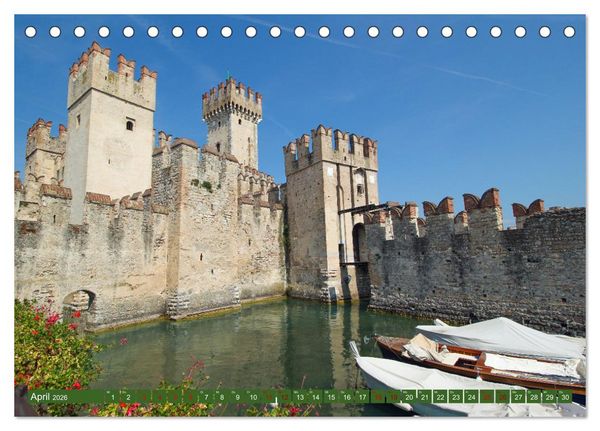 Produktbild: Gardasee bei Limone (Tischkalender 2026 DIN A5 quer), CALVENDO Monatskalender
