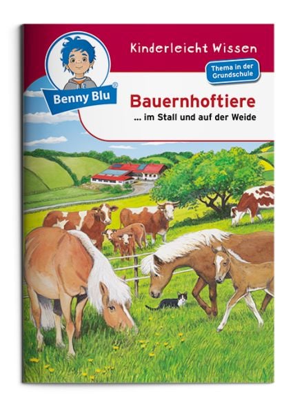 Benny Blu - Bauernhoftiere, Geheftet von Christiane Neumann, Lama, 978-3-86751-652-5
