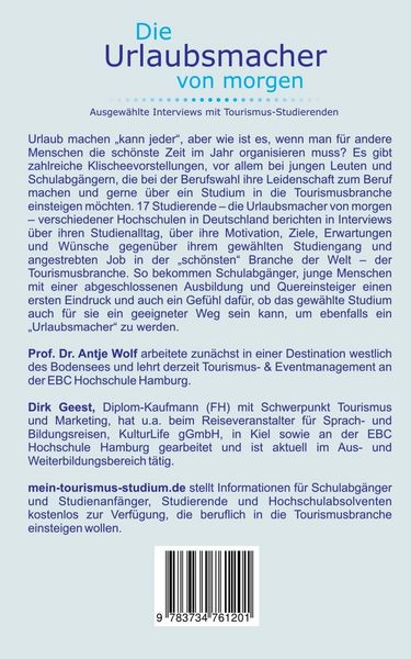 Produktbild: Die Urlaubsmacher von morgen