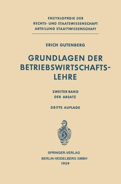 Produktbild: Grundlagen der Betriebswirtschaftslehre