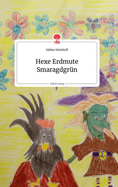 Produktbild: Hexe Erdmute Smaragdgr&uuml;n. Life is a Story - story.one