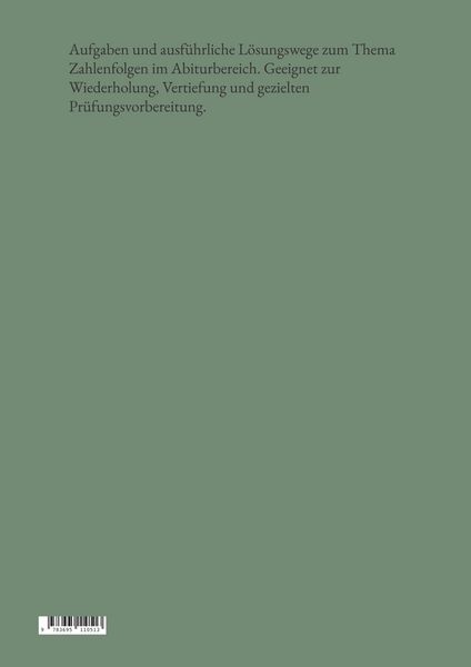 Produktbild: Mathematik f&uuml;r das Abitur