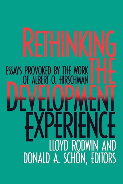 Produktbild: Rethinking the Development Experience
