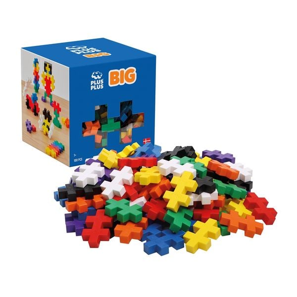 Produktbild: Plus Plus,100 Kreativ Bausteine BIG Basic