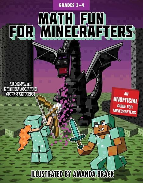 Produktbild: Math Fun for Minecrafters: Grades 3-4