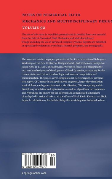Produktbild: New Developments in Computational Fluid Dynamics