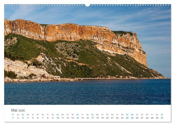 Produktbild: Cassis und die Calanques (Wandkalender 2026 DIN A2 quer), CALVENDO Monatskalender