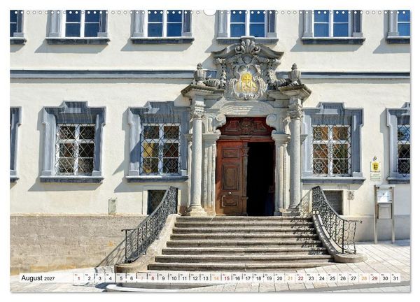 Produktbild: Ellwangen - Jagst im Ostalbkreis (hochwertiger Premium Wandkalender 2027 DIN A2 quer), Kunstdruck in Hochglanz