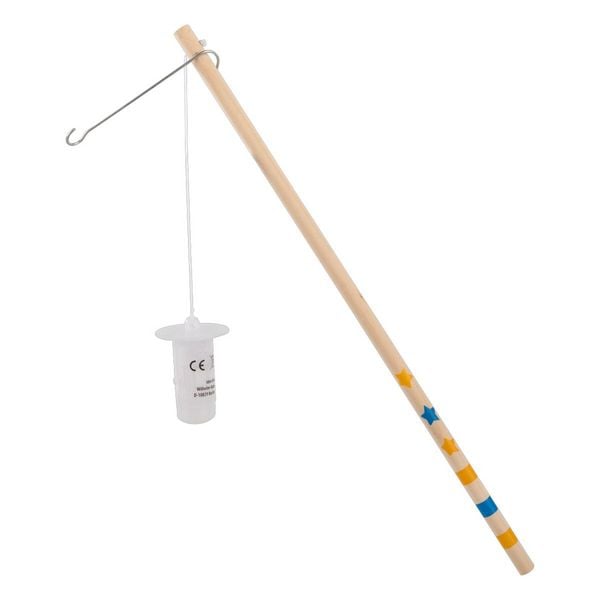 Produktbild: Idena Laternenstab Holz mit LED 30cm inkl. Batterien 2xLR44