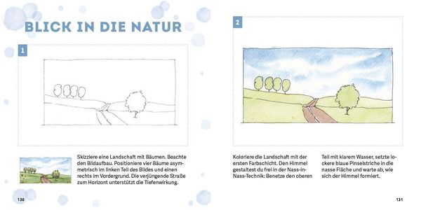 Produktbild: 111 Watercolor &ndash; Kreative Auszeit