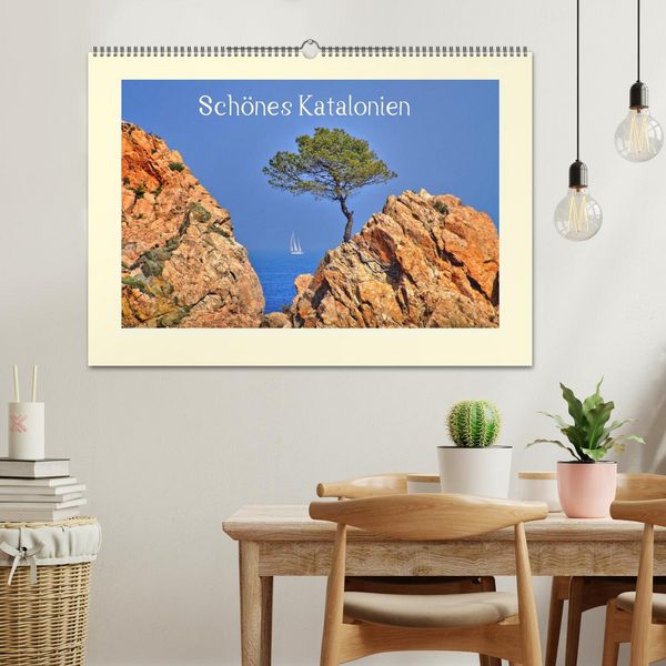 Produktbild: Sch&ouml;nes Katalonien (Wandkalender 2026 DIN A2 quer), CALVENDO Monatskalender